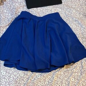 Women’s Royal Blue Flared Skater Skirt